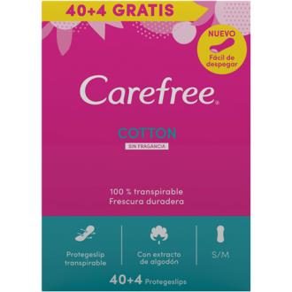 CAREFREE NORMAL TRANSPIRABLE 40+4ud.