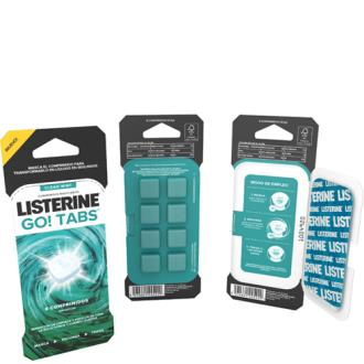 LISTERINE GO TABS 8ud.