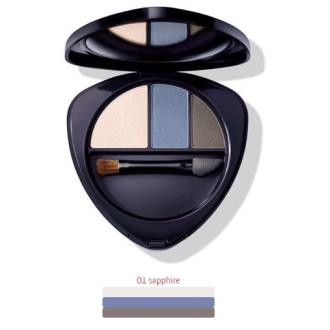 TRIO DE SOMBRAS DE OJOS 01 sapphire 4,4gr.