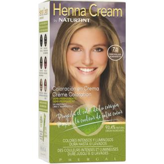 NATURTINT HENNA CREAM 7.0 loiro avelã