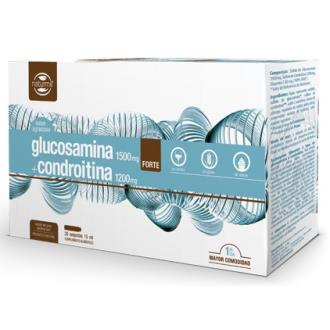 GLUCOSAMINA 1500mg.+CONDROITINA 1200mg FORTE 20amp