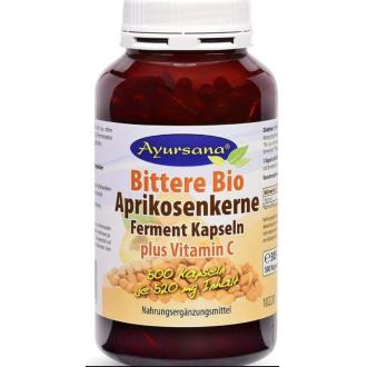 SEMILLAS DE ALBARICOQUE (vit. B17) 500cap.AYURSANA