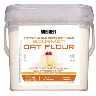 WEIDER FARINHA DE AVEIA chocolate branco 1,9kg.