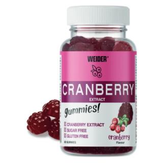 WEIDER CRANBERRY extract MIRTILO 60gummies.