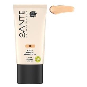 MAQUILLAJE FLUIDO MINERAL MATE 02 WARM MEADOW 30ml