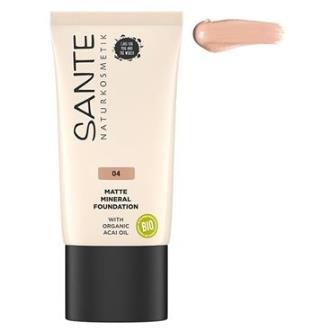 MAQUILLAJE FLUIDO MINERAL MATE 04 cool fawn 30ml.