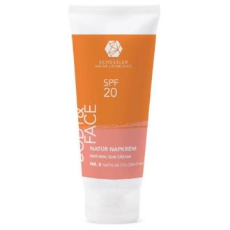 SCHUSSLER NATUR CREME proteção solar SPF20 100ml