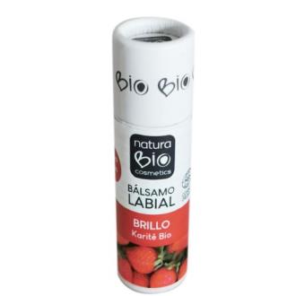 BALSAMO LABIAL BRILLO karite-fresa 9,5gr.