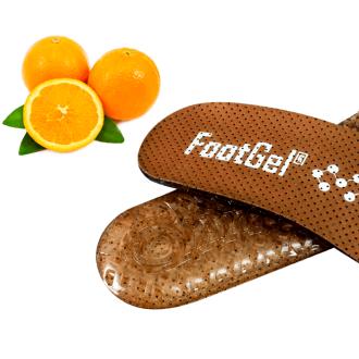 FOOTGEL palmilhas gel homem laranja tam. 43-46