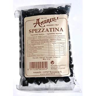 SPEZZATINA torcitos regaliz bolsa expo 10x100gr.