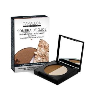 CAMALEON SOMBRA DE OLHOS duo marron-beige