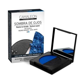CAMALEON SOMBRA DE OLHOS duo negro-azul