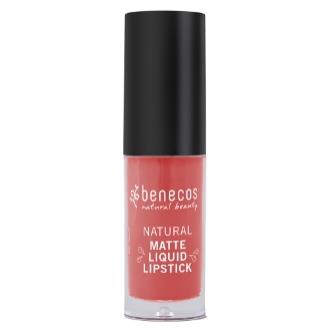 BARRA DE LABIOS mate liquida coral kiss 5ml.