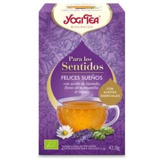YOGI TEA SONHOS FELIZES para os sentidos 20inf.