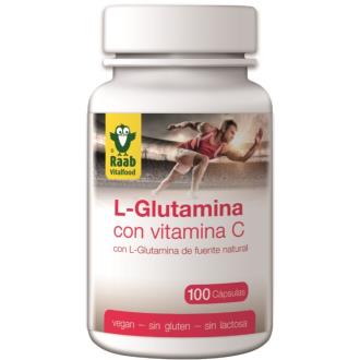 L-GLUTAMINA com vitamina C 100cap.
