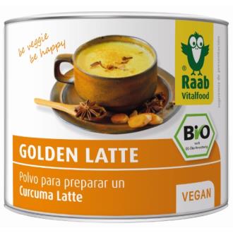 GOLDEN LATTE bebida de cúrcuma em pó 70gr. BIO