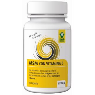 MSM com vitamina C 90cap.