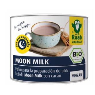 MOON MILK cacao y ashwangandra 70gr. BIO VEGAN