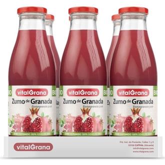 ZUMO DE GRANADA caja 6x750ml. BIO