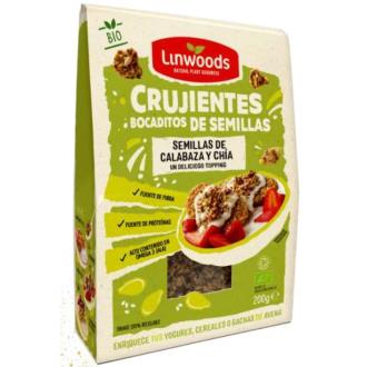 CRUJIENTES DE SEMILLA DE CALABAZA y chia 200gr.