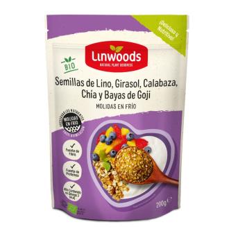 SEMENTES DE LINHAÇA calabaza girasol chia goji 200g