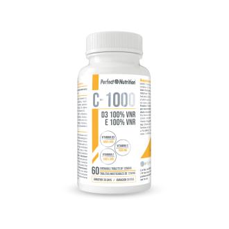 VITAMINA C-1000 + VIT. E + VIT. D3 60comp.