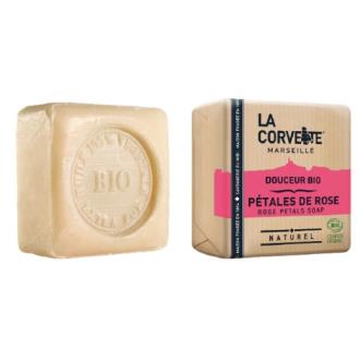 BARRA DE SABÃO petalas de rosa 100gr. BIO