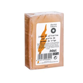 JABON DE GLICERINA Y GERMEN DE TRIGO 125gr.