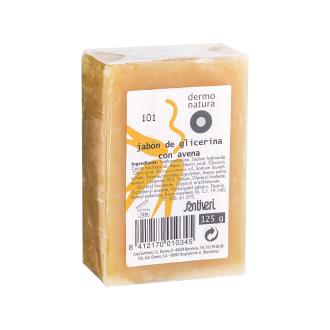 JABON DE GLICERINA Y AVENA 125gr.