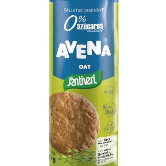 GALLETAS DIGESTIVE AVENA 0% azucares 190gr.
