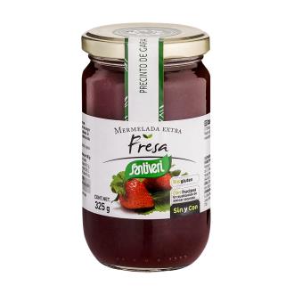 MERMELADA EXTRA DE FRESA con fructosa 325gr.