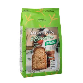 PÃO  DEXTRIN  com 5 cereais integral 300gr.