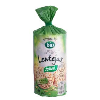 TORTITAS DE ESPELTA com lentilhas 100gr. BIO