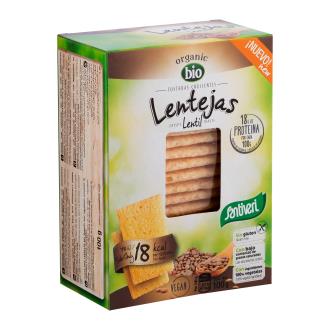 TOSTADAS LIGERAS DE LENTEJAS 100gr. BIO