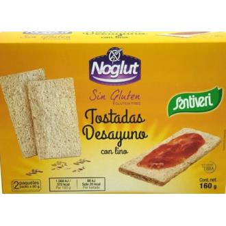 NOGLUT TOAST CAFÉ DA MANHÃ 160gr.