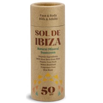 SOL DE IBIZA stick solar SPF50 45gr.