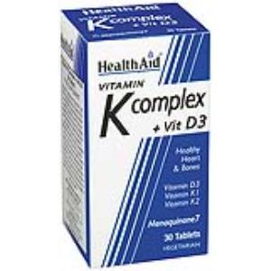 VITAMINA K complex com VITAMINA D3 30comp.