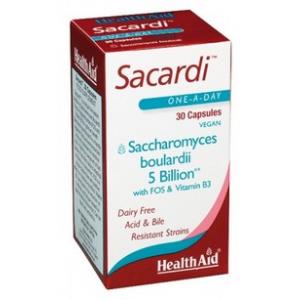 SACARDI (saccharomyces boulardii) 30vcaps.