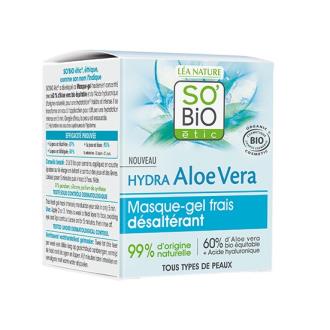 MÁSCARA GEL REFRESCANTE facial aloe 24h 50m BIO