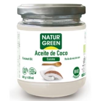 ACEITE DE COCO CUISINE desodorizado 400gr. BIO