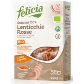 SEDANINI DE LENTEJA ROJA 250gr. BIO SG