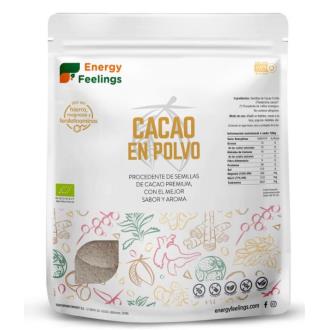 CACAO polvo 1kg. ECO