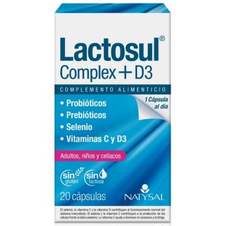 LACTOSUL COMPLEX + D3 20cap.