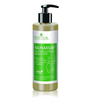 SUNATUR crema reductora anticelulitica 300ml.