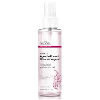 TONICO AGUA DE ROSAS Y GLICERINA VEGETAL 100ml.