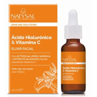 ELIXIR FACIAL acido hialuronico e vitamina c 20ml.
