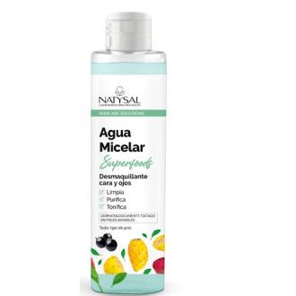 AGUA MICELAR superfoods cara y ojos 200ml.