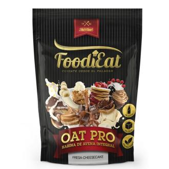 FOODIET OAT PRO harina avena fresa-cheesecake 1,5k