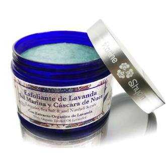 EXFOLIANTE DE LAVANDA SAL MARINHA E NOZ 300gr.