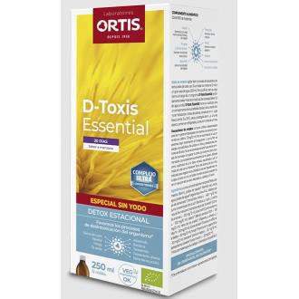 D-TOXIS ESSENTIAL maçã sem iodo 250ml. BIO